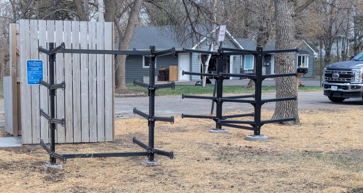 Lakeshore kayak racks 2025.jpg
